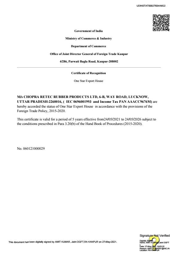 One Star Export House