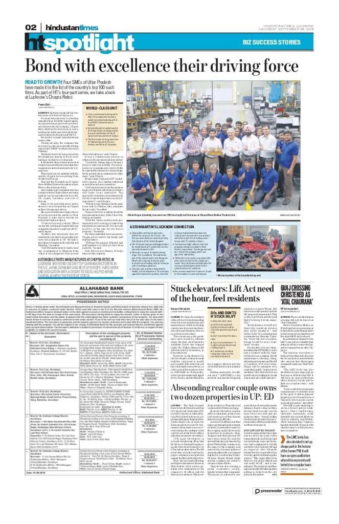 HT Lucknow (2018-09-08)